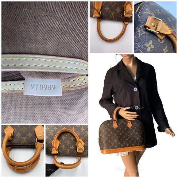 Authentic Louis Vuitton Monogram Alma PM Bag - Picture 12 of 14